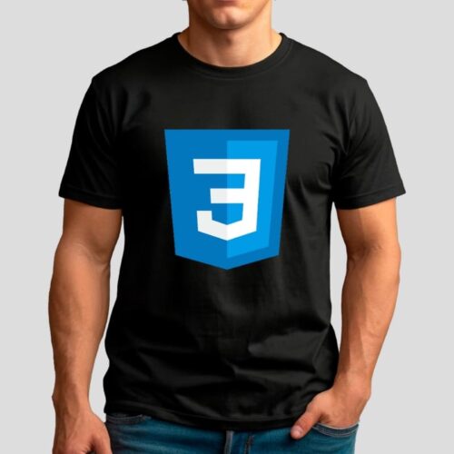 camiseta-css3-negra-model