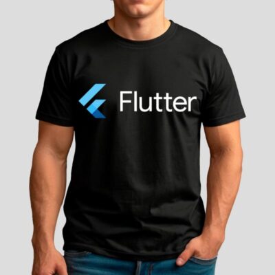 camiseta-flutter-negra-model camiseta-flutter-negra-model