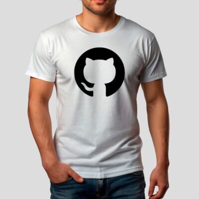 camiseta-github-blanca-model camiseta-github-blanca-model