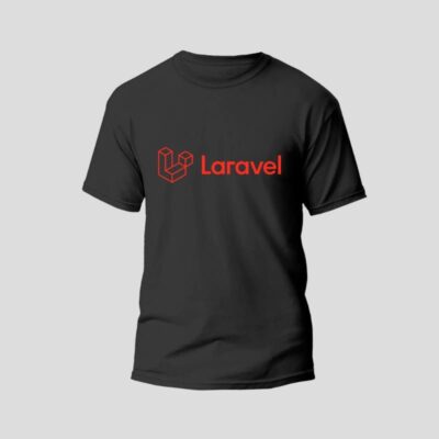 camiseta-laravel-negra