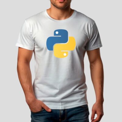 camiseta-python-blanca-model camiseta-python-blanca-model