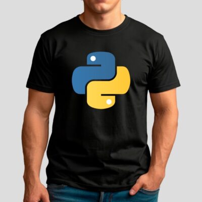 camiseta-python-negra-model camiseta-python-negra-model