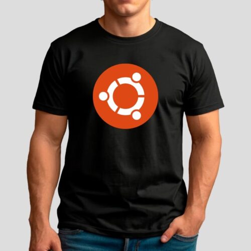 camiseta-ubuntu-negra-model