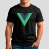 camiseta-vuejs-negra-model